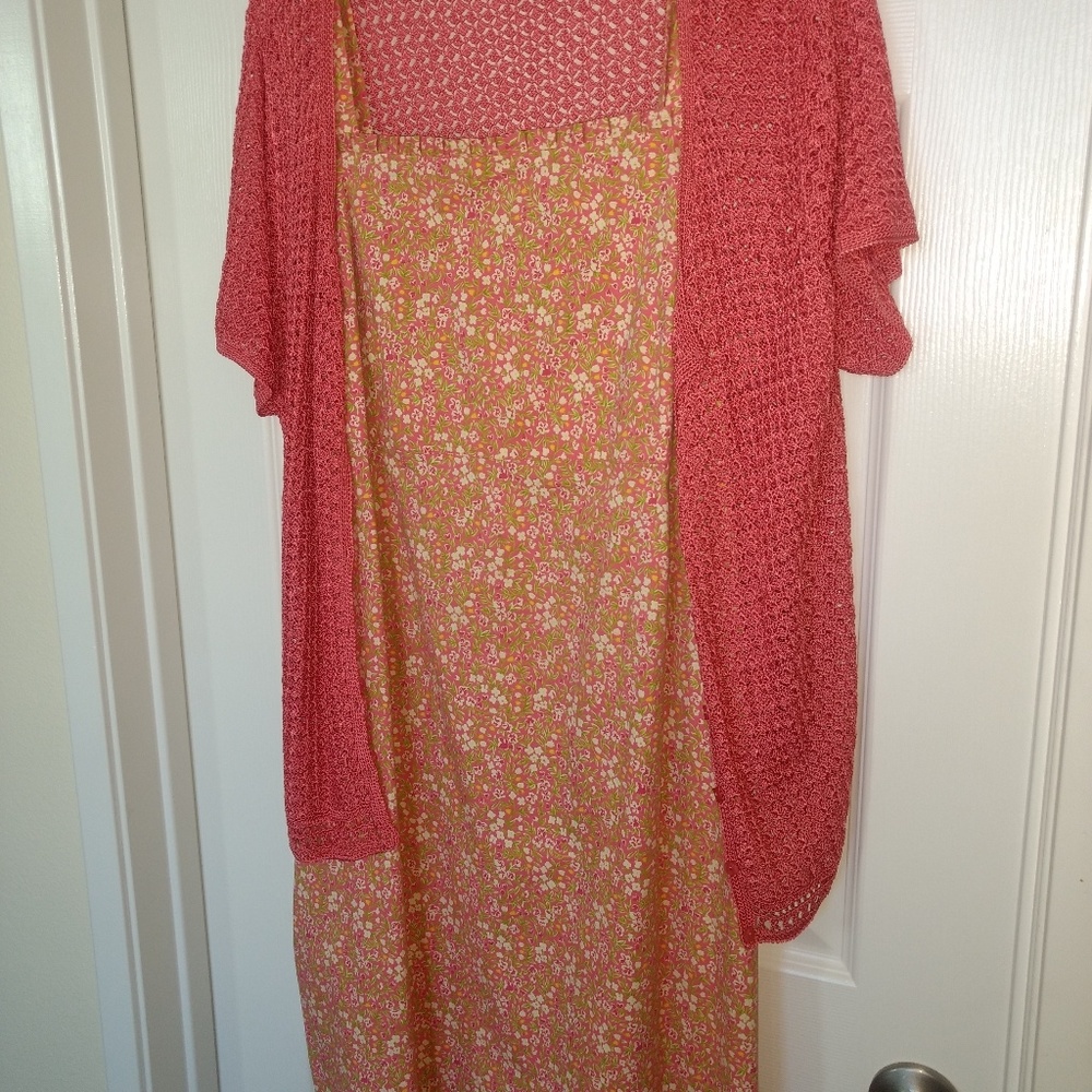 Sundress and matching wrap